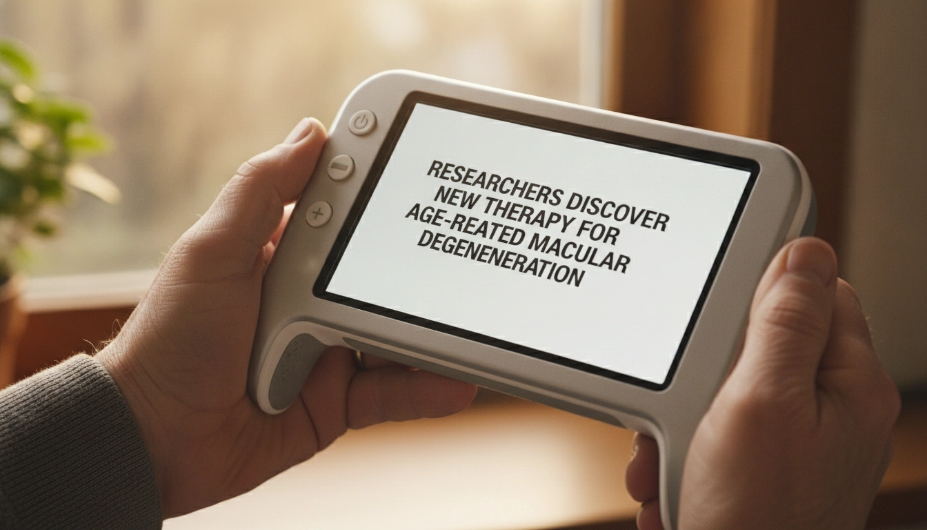Technologie autofocus loupe numérique malvoyant en utilisation réelle pour la lecture de documents