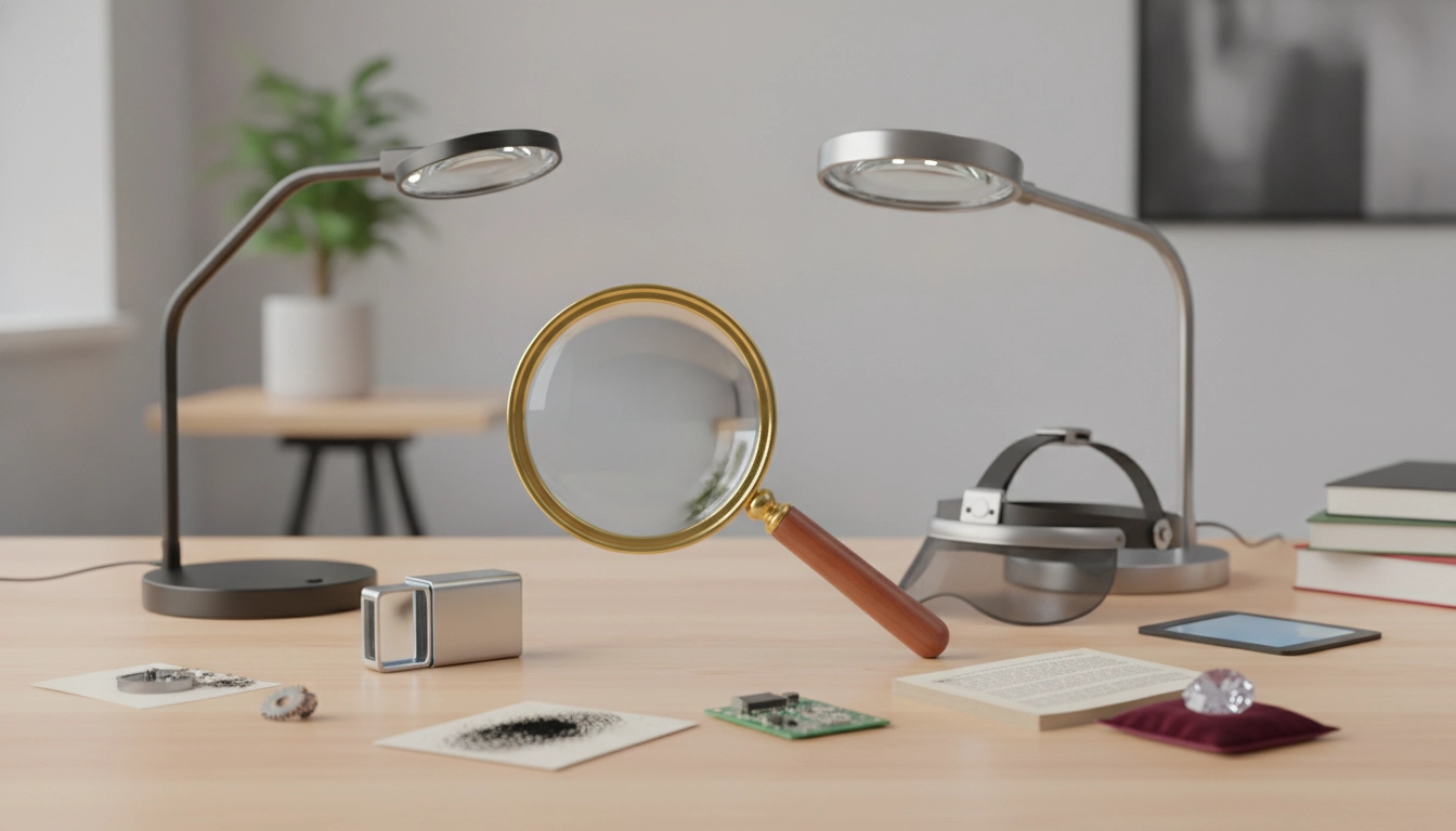 Guide pour choisir loupe selon les besoins visuels et professionnels