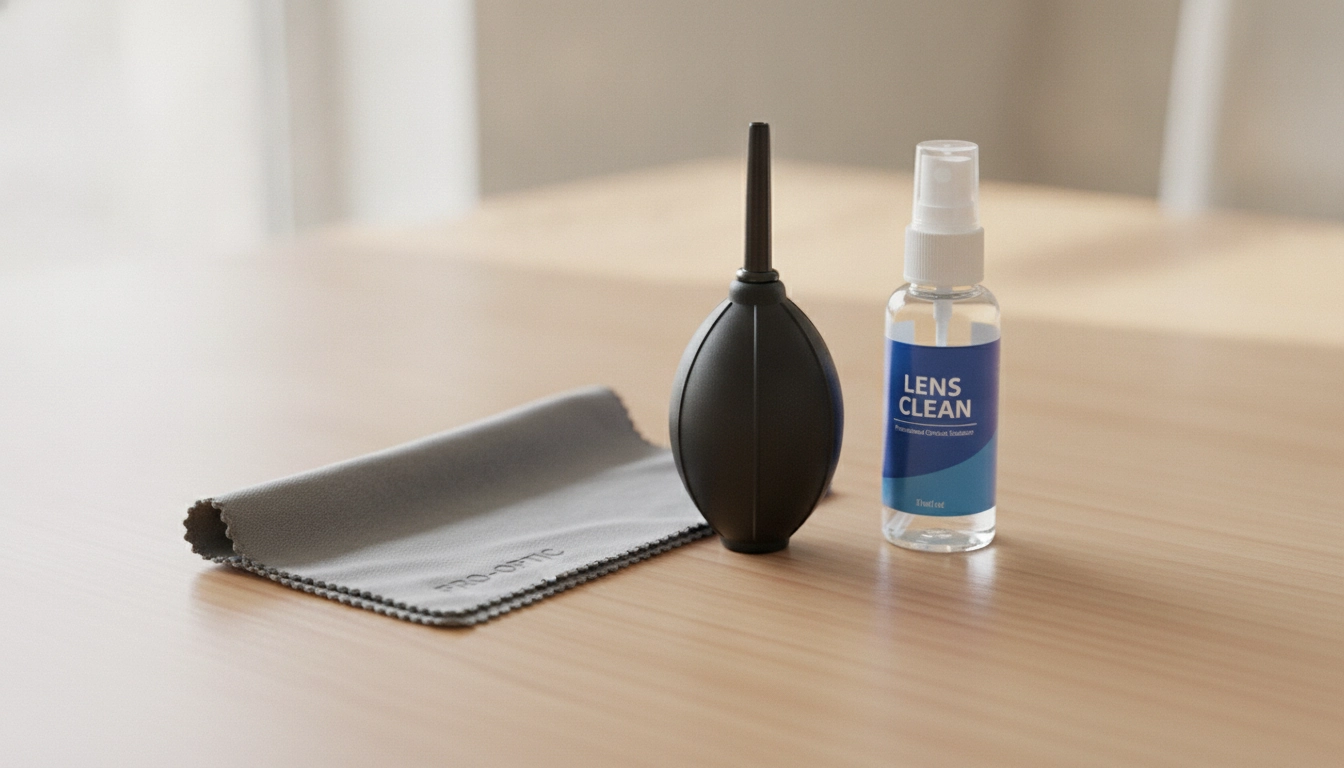 Kit complet pour entretenir une loupe sans rayer le revêtement