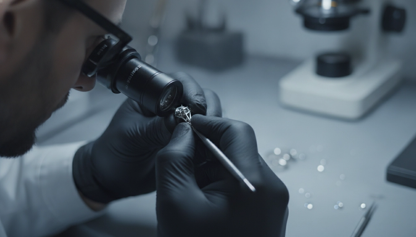 Loupe de joaillier avec grossissement idéal pour sertissage professionnel et travail de précision