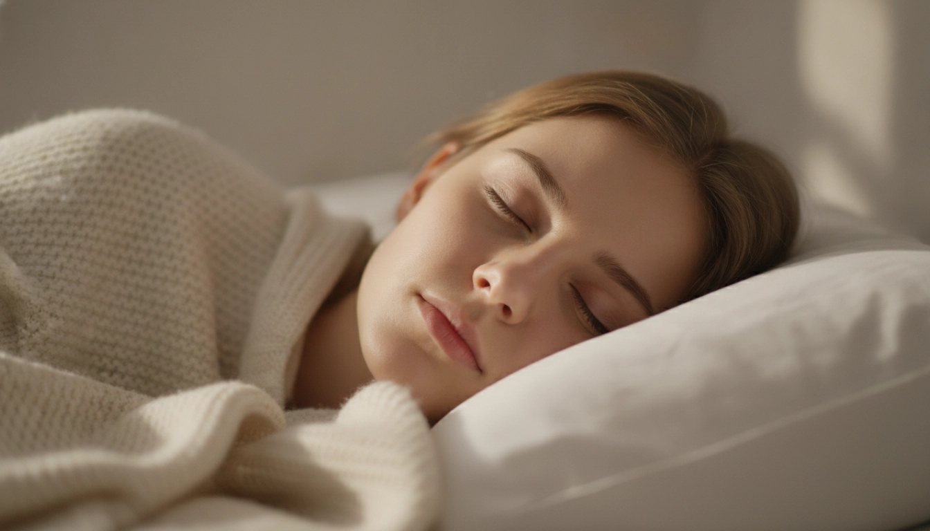 Une personne se reposant, illustrant l'impact du sommeil sur la santé oculaire.