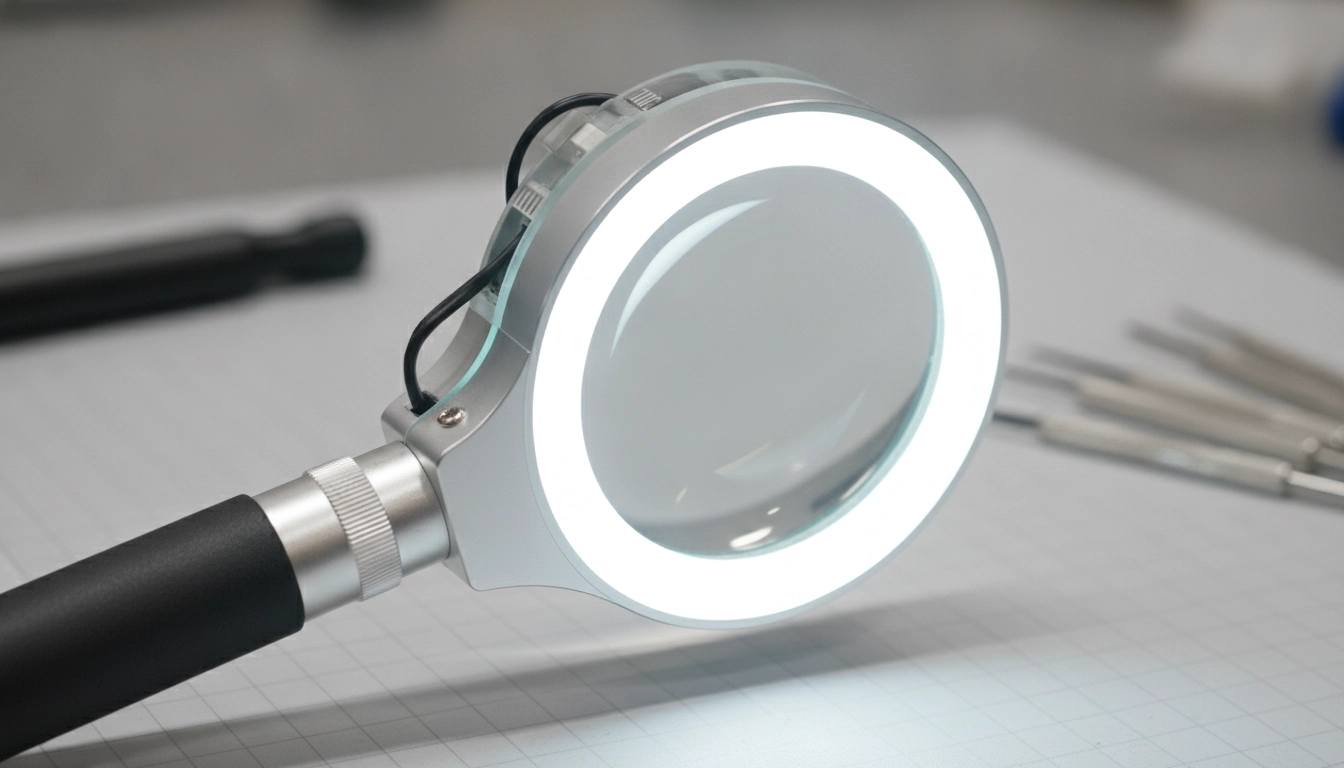 Entretien préventif avec les produits à éviter nettoyer loupe éclairée pour un résultat optimal