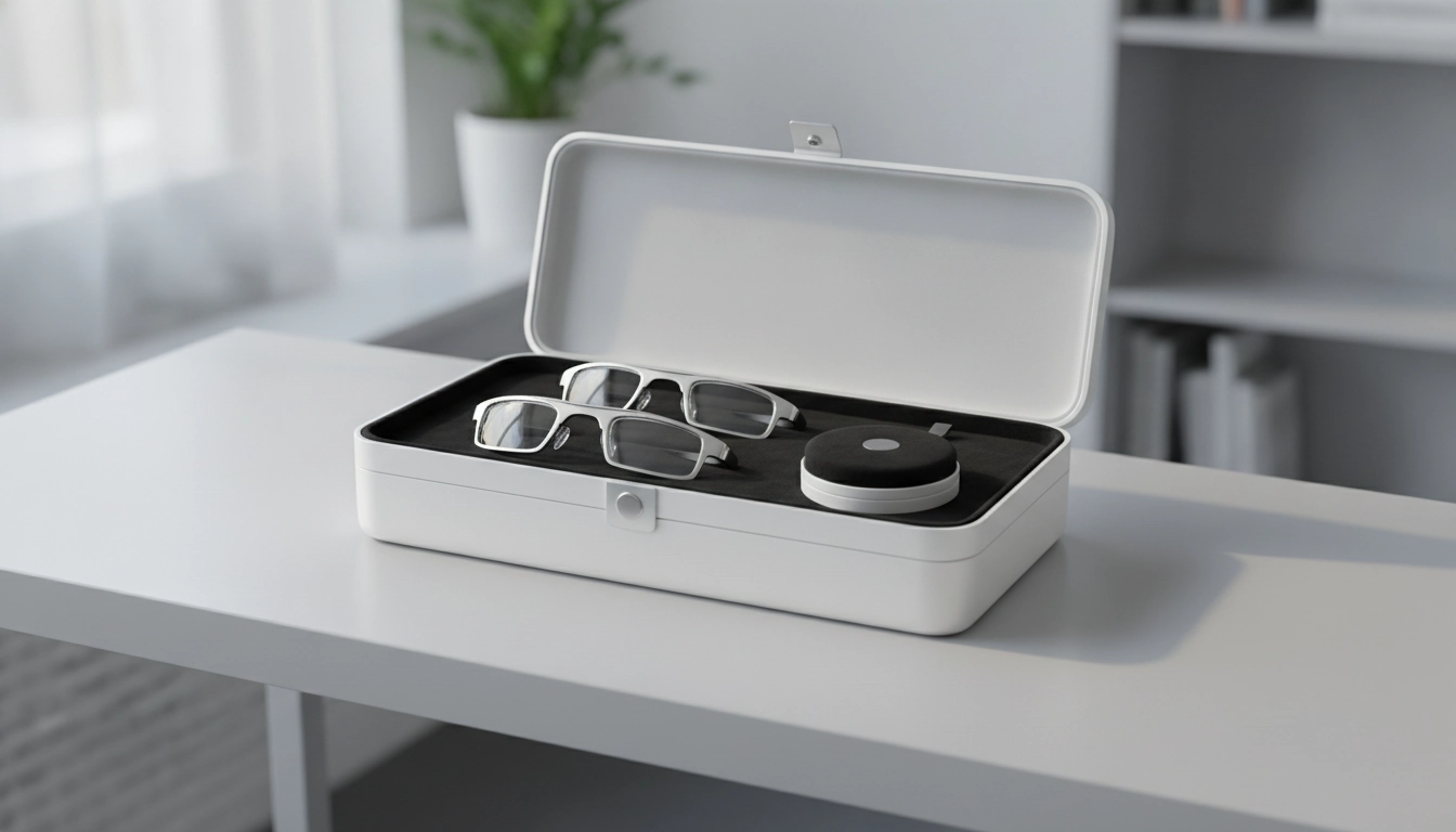 Différentes solutions pour stocker une loupe grossissante dans un étui de rangement protecteur