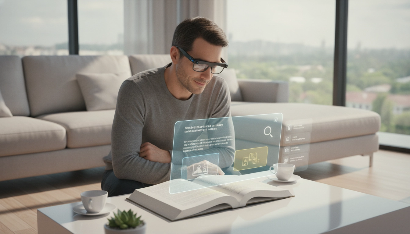 Lunettes à réalité augmentée pour déficients visuels, exemple de technologies d'assistance vision portables innovantes